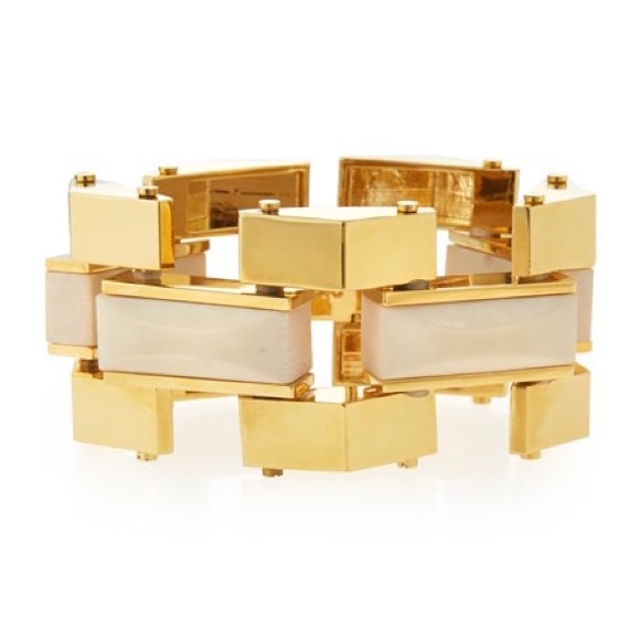 Lele Sadoughi Jewelry - Lele Sadoughi sandbar link bracelet